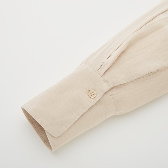 NWT HANA TAJIMA BLACK RAYON LONG-SLEEVE DRESS - Picture 6 of 12